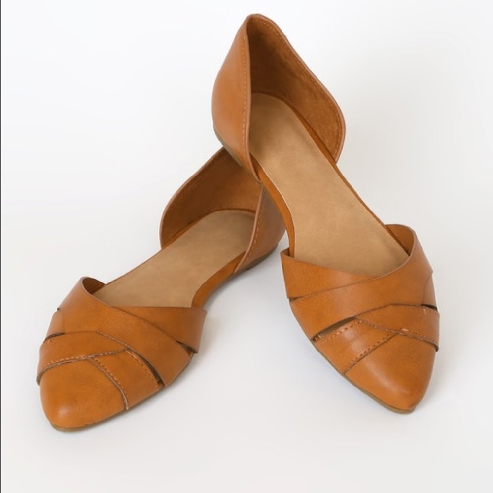 Madelyn Tan D’Orsay Flats - Picture 3 of 4